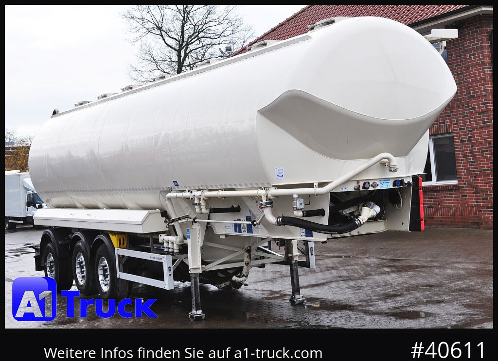 FELDBINDER EUT 55,3, 7 Kammern Futter Feed, Lenkachse, Alufelgen, - 筒仓拖车:图1 FELDBINDER EUT 55,3, 7 Kammern Futter Feed, Lenkachse, Alufelgen, - 筒仓拖车:图1