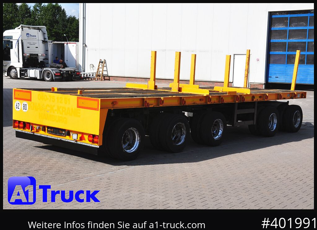 GOLDHOFER 5 achs  Ballast, Lenkachse, 50to., Schwerlast, - 栏板式/ 平板拖车:图1 GOLDHOFER 5 achs  Ballast, Lenkachse, 50to., Schwerlast, - 栏板式/ 平板拖车:图1
