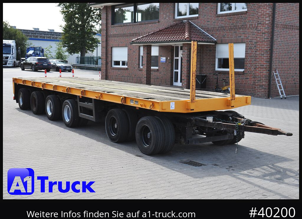 GOLDHOFER 6achs Plattform, Ballast, 60to., Schwerlast, - 低装载拖车:图1 GOLDHOFER 6achs Plattform, Ballast, 60to., Schwerlast, - 低装载拖车:图1