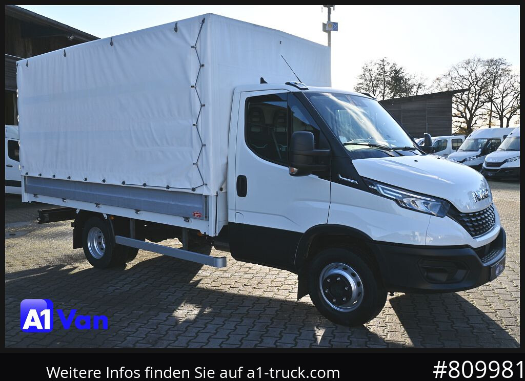 IVECO Daily 72C18 A8V Pritsche/Plane, Tempomat, AHK, Klima - 平板货车:图1 IVECO Daily 72C18 A8V Pritsche/Plane, Tempomat, AHK, Klima - 平板货车:图1