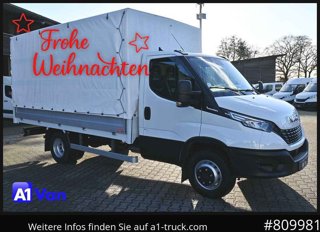 IVECO Daily 72C18 A8V Pritsche/Plane, Tempomat, AHK, Klima - 平板货车:图1 IVECO Daily 72C18 A8V Pritsche/Plane, Tempomat, AHK, Klima - 平板货车:图1