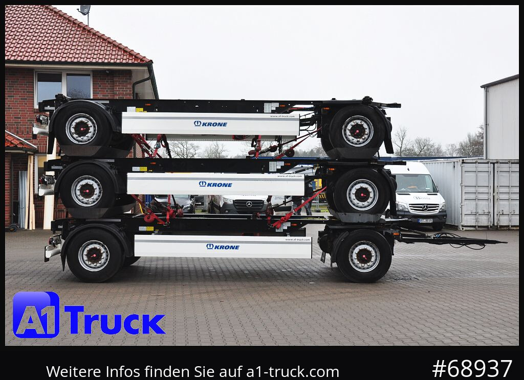 卡车 KRONE 3 er Paket Standard BDF, Bj  2017  SAF Achse：图8