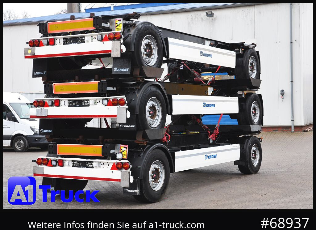 卡车 KRONE 3 er Paket Standard BDF, Bj  2017  SAF Achse：图9