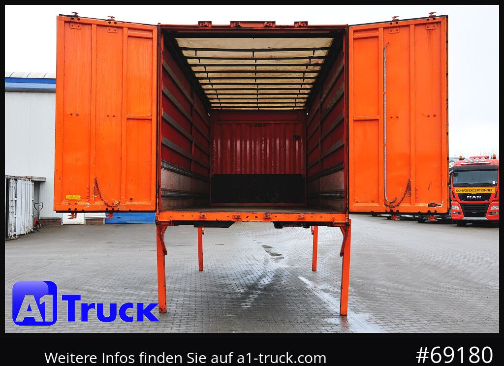 KRONE 7,45 BDF Wechselbrücke, Bordwand + Schiebeplane - 侧帘可拆卸车身:图2 KRONE 7,45 BDF Wechselbrücke, Bordwand + Schiebeplane - 侧帘可拆卸车身:图2