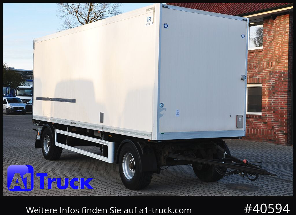 KRONE Koffer ISO, stark isoliert ehemaliger Kühlkoffer, Aluboden - 封闭厢式拖车:图1 KRONE Koffer ISO, stark isoliert ehemaliger Kühlkoffer, Aluboden - 封闭厢式拖车:图1