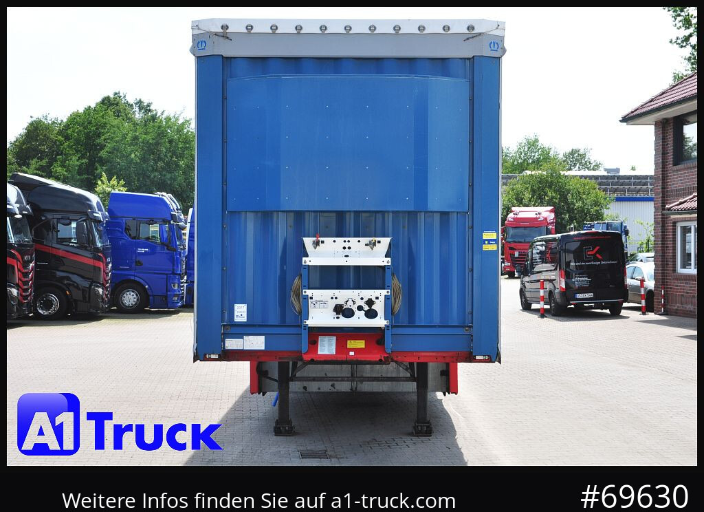 KRONE SD 27, Papier, Staplerhalterung, Bordwand, Lenkachse - 侧帘半拖车:图2 KRONE SD 27, Papier, Staplerhalterung, Bordwand, Lenkachse - 侧帘半拖车:图2