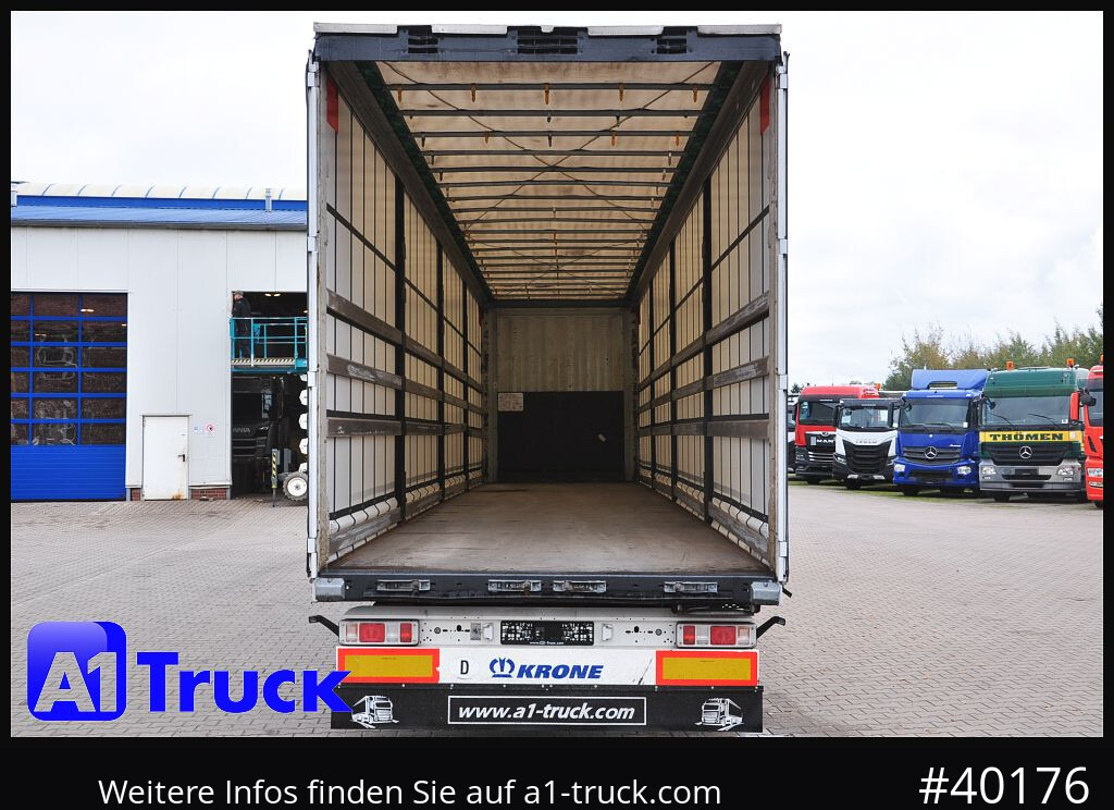 KRONE SD, Mega, neue Plane, Code XL, 1 Vorbesitzer - 侧帘半拖车:图5 KRONE SD, Mega, neue Plane, Code XL, 1 Vorbesitzer - 侧帘半拖车:图5