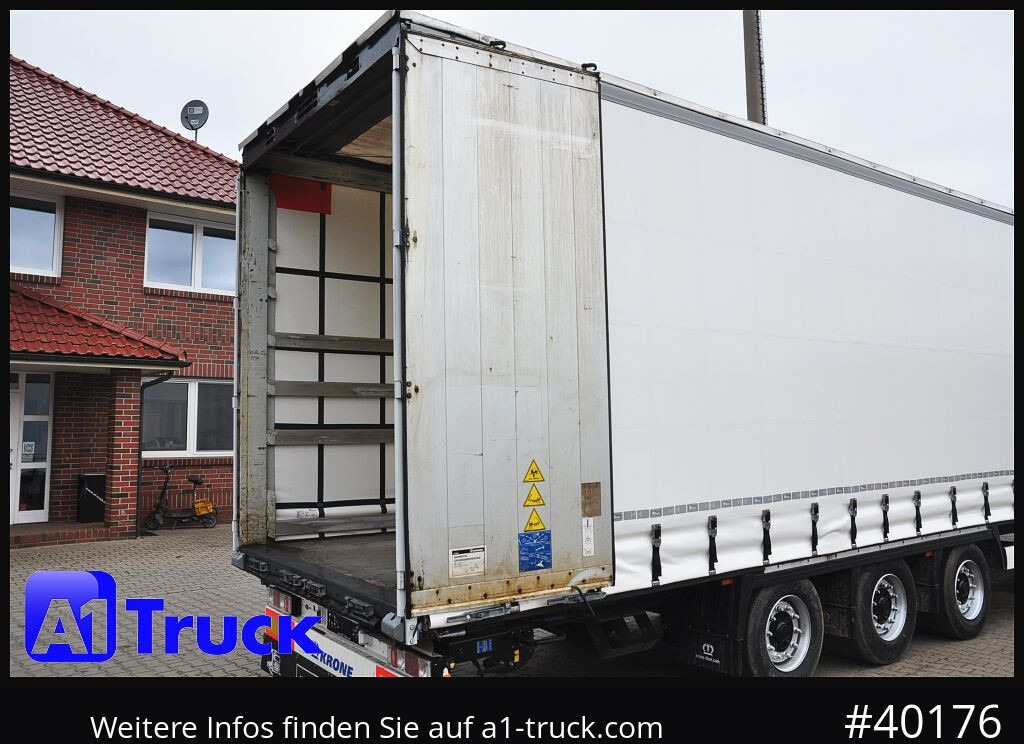 KRONE SD, Mega, neue Plane, Code XL, 1 Vorbesitzer - 侧帘半拖车:图4 KRONE SD, Mega, neue Plane, Code XL, 1 Vorbesitzer - 侧帘半拖车:图4