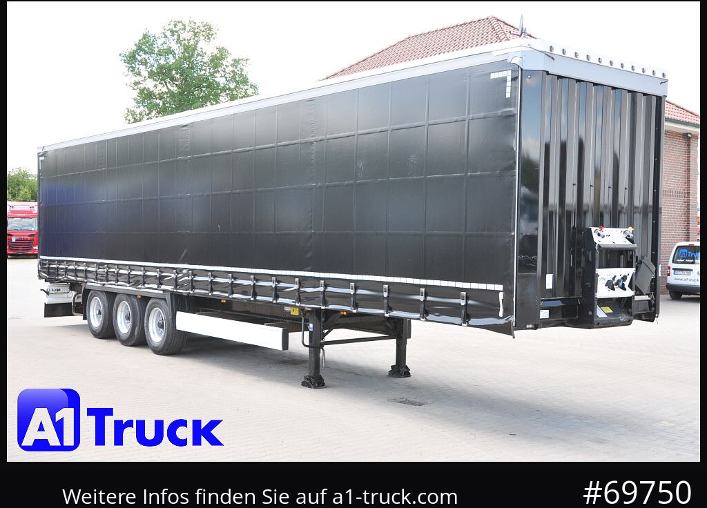 KRONE SD Tautliner, 1 Vorbesitzer, neue Plane - 侧帘半拖车:图1 KRONE SD Tautliner, 1 Vorbesitzer, neue Plane - 侧帘半拖车:图1