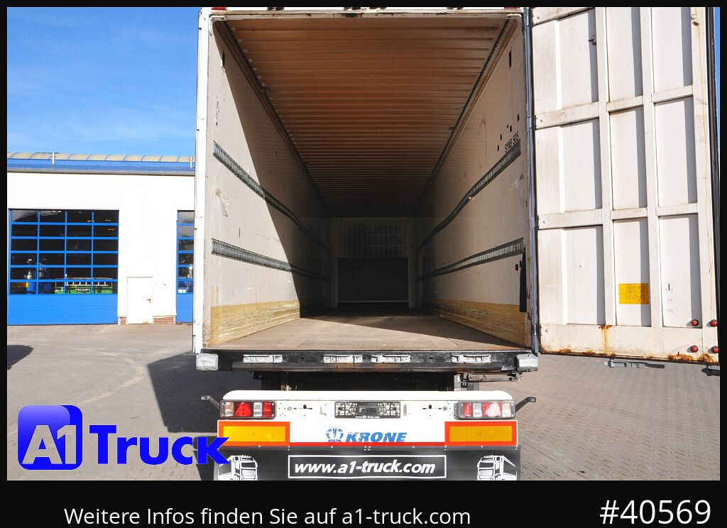 KRONE SDK 27, Koffer, 1 Vorbesitzer, Plywood, - 封闭厢式半拖车:图3 KRONE SDK 27, Koffer, 1 Vorbesitzer, Plywood, - 封闭厢式半拖车:图3
