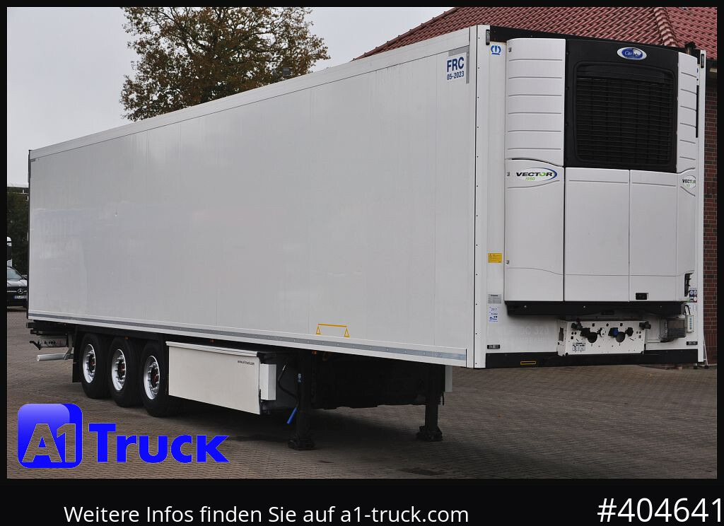 KRONE SDR 27, Rohrbahnen SAF Carrier Vector 1950, - 冷藏半拖车:图1 KRONE SDR 27, Rohrbahnen SAF Carrier Vector 1950, - 冷藏半拖车:图1