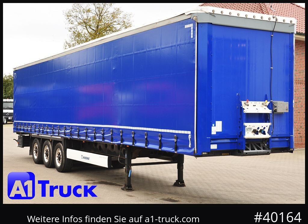 KRONE Tautliner, Lenkachse, Coimulde, Ice Protect, TÜV 09/2026 - 侧帘半拖车:图1 KRONE Tautliner, Lenkachse, Coimulde, Ice Protect, TÜV 09/2026 - 侧帘半拖车:图1