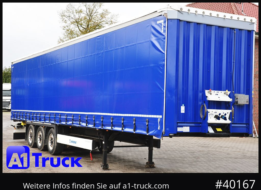 KRONE Tautliner, Liftachse, Coimulde, Ice Protect, TÜV 09/2026 - 侧帘半拖车:图1 KRONE Tautliner, Liftachse, Coimulde, Ice Protect, TÜV 09/2026 - 侧帘半拖车:图1