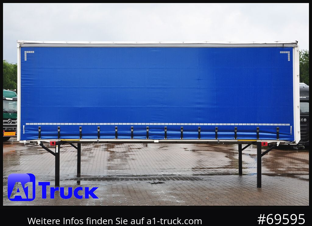 侧帘可拆卸车身 KRONE Wechselbrücke 7,82 , neue Plane, 2650mm innen：图12