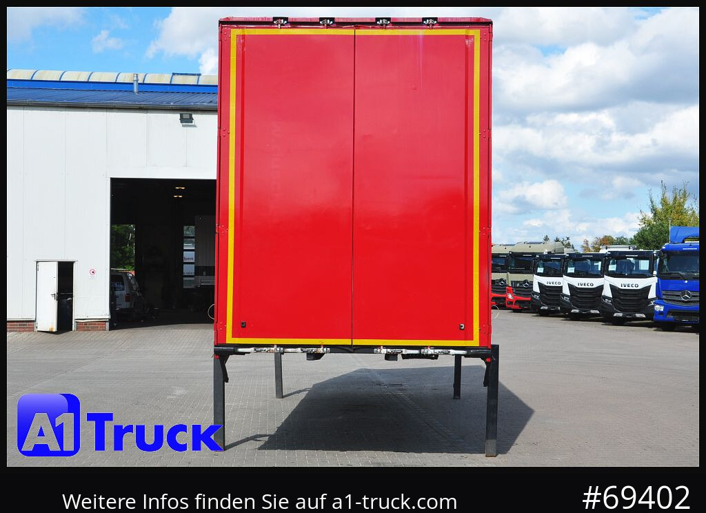 侧帘可拆卸车身 KRONE Wechselbrücke Jumbo BDF 7,82：图11