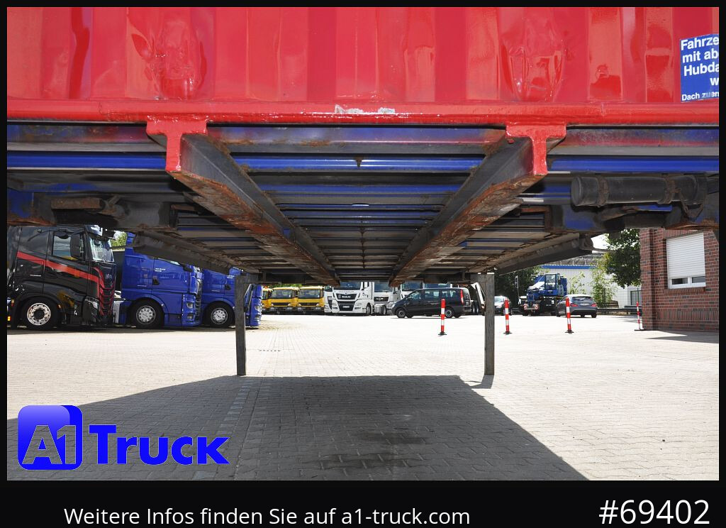 侧帘可拆卸车身 KRONE Wechselbrücke Jumbo BDF 7,82：图8