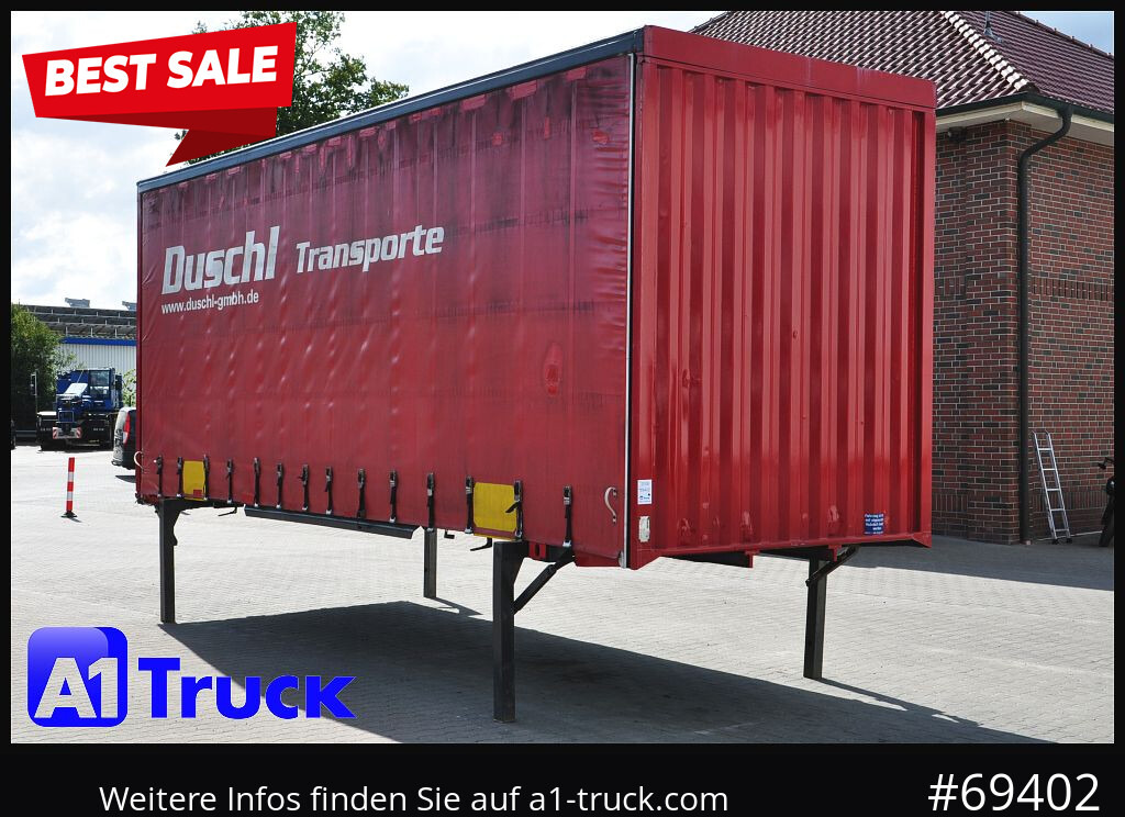 KRONE Wechselbrücke Jumbo BDF 7,82 - 侧帘可拆卸车身:图1 KRONE Wechselbrücke Jumbo BDF 7,82 - 侧帘可拆卸车身:图1