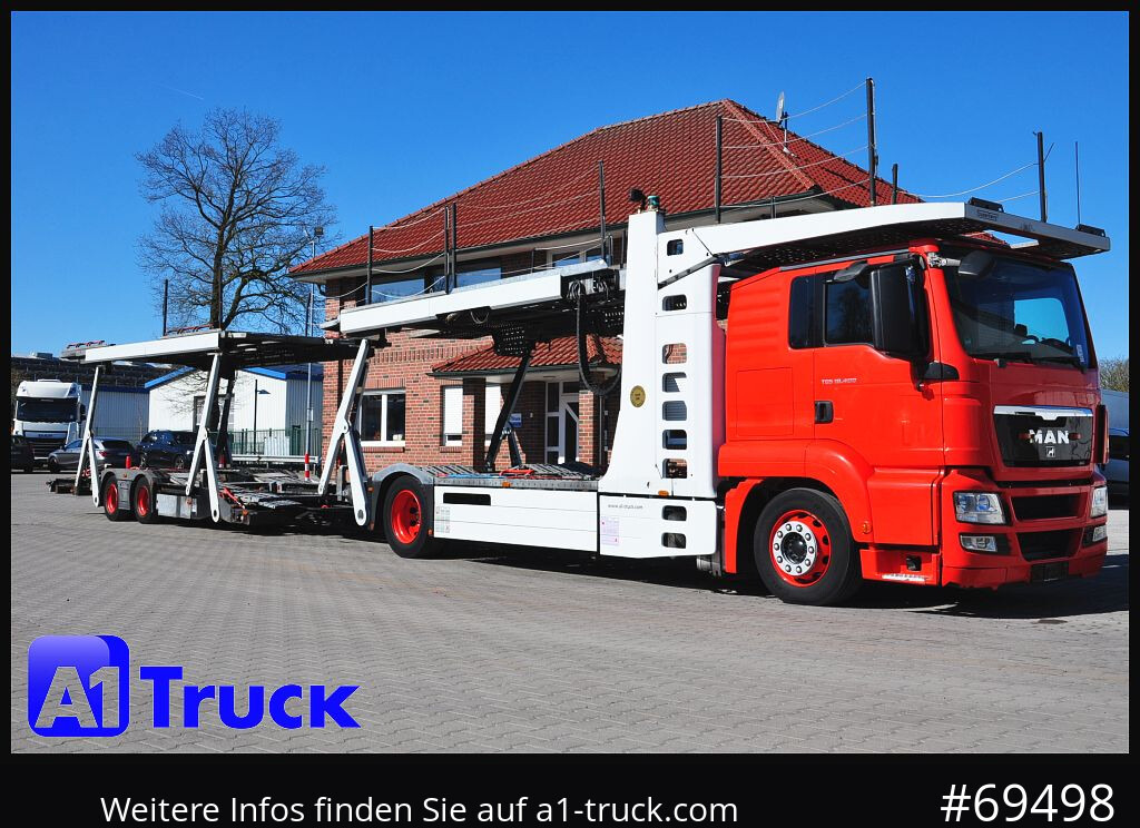 MAN 18.400 TGX, Autotransporter Kässbohrer, - 自动转运卡车:图1 MAN 18.400 TGX, Autotransporter Kässbohrer, - 自动转运卡车:图1