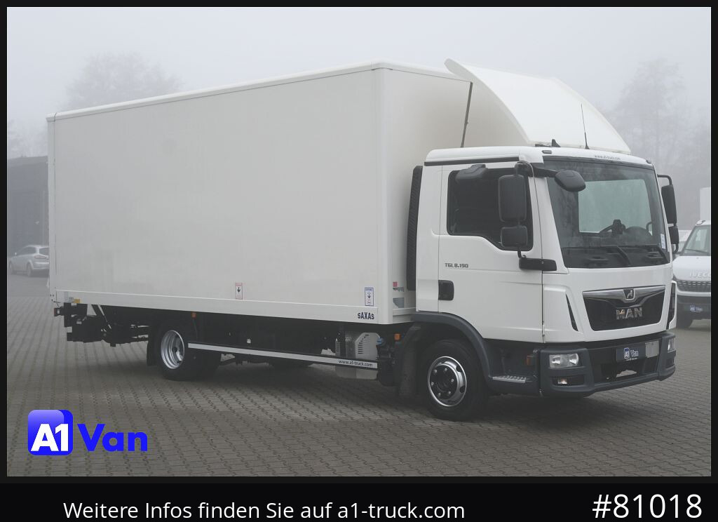 MAN TGL 8.190 4x2, Klima, LBW, Rockinger - 厢式货车:图1 MAN TGL 8.190 4x2, Klima, LBW, Rockinger - 厢式货车:图1