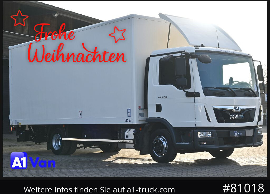 MAN TGL 8.190 4x2, Klima, LBW, Rockinger - 厢式货车:图1 MAN TGL 8.190 4x2, Klima, LBW, Rockinger - 厢式货车:图1