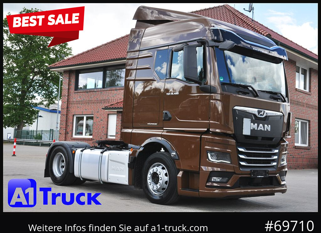 MAN TGX 18,480 BLS Intarder Standklima, Garantie - 牵引车:图1 MAN TGX 18,480 BLS Intarder Standklima, Garantie - 牵引车:图1