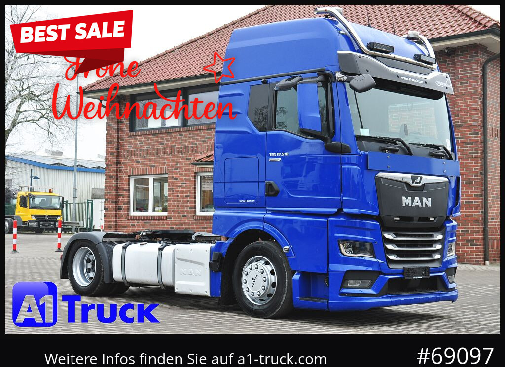 MAN TGX 18.510 LL GX Individual, Retarder, neues Model - 牵引车:图1 MAN TGX 18.510 LL GX Individual, Retarder, neues Model - 牵引车:图1