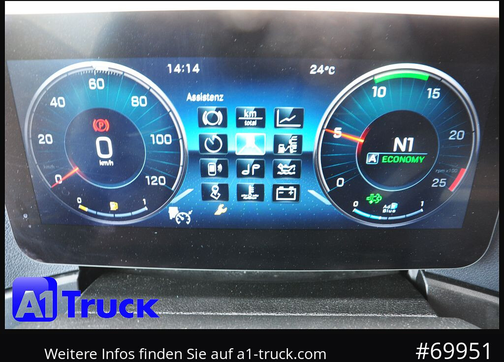 MERCEDES-BENZ 2545, Multi BDF, Wechsler, 7.45-7.82, MIDI, LIftachse - 集装箱运输车/ 可拆卸车身的卡车:图5 MERCEDES-BENZ 2545, Multi BDF, Wechsler, 7.45-7.82, MIDI, LIftachse - 集装箱运输车/ 可拆卸车身的卡车:图5