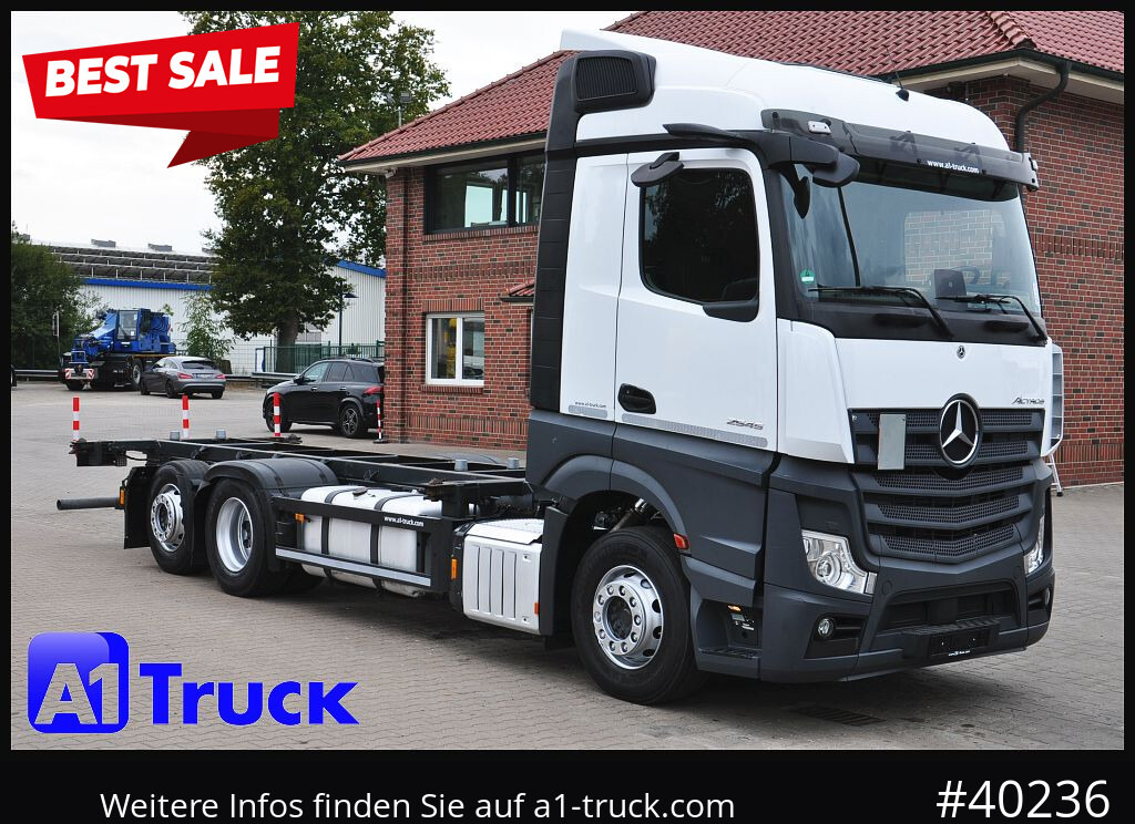 MERCEDES-BENZ 2545, Multi BDF, Wechsler, 7.45-7.82, MIDI, Liftachse - 集装箱运输车/ 可拆卸车身的卡车:图1 MERCEDES-BENZ 2545, Multi BDF, Wechsler, 7.45-7.82, MIDI, Liftachse - 集装箱运输车/ 可拆卸车身的卡车:图1