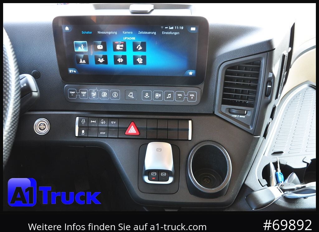集装箱运输车/ 可拆卸车身的卡车 MERCEDES-BENZ 2548, Multi BDF, Wechsler, 7.45-7.82, MIDI, LIftachse：图7