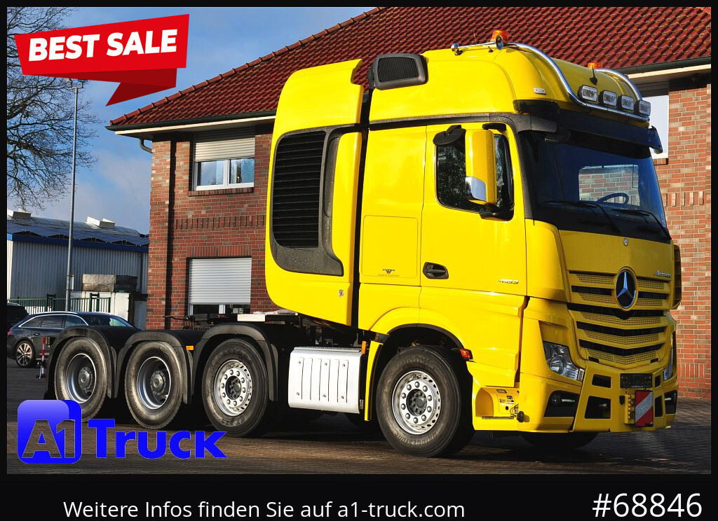 MERCEDES-BENZ 4163 BL 8x4,, Schwerlast 180 to Zuggewicht. 8x4, TOP - 牵引车:图1 MERCEDES-BENZ 4163 BL 8x4,, Schwerlast 180 to Zuggewicht. 8x4, TOP - 牵引车:图1