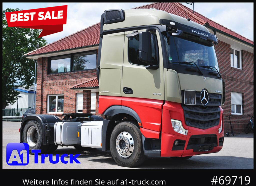 MERCEDES-BENZ Actros 1846 BL Alu, Navi, Kipphydraulik, - 牵引车:图1 MERCEDES-BENZ Actros 1846 BL Alu, Navi, Kipphydraulik, - 牵引车:图1