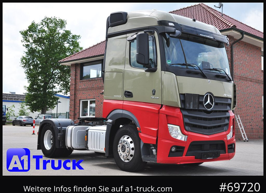 MERCEDES-BENZ Actros 1846 BL Alu, Navi, Kipphydraulik, - 牵引车:图1 MERCEDES-BENZ Actros 1846 BL Alu, Navi, Kipphydraulik, - 牵引车:图1