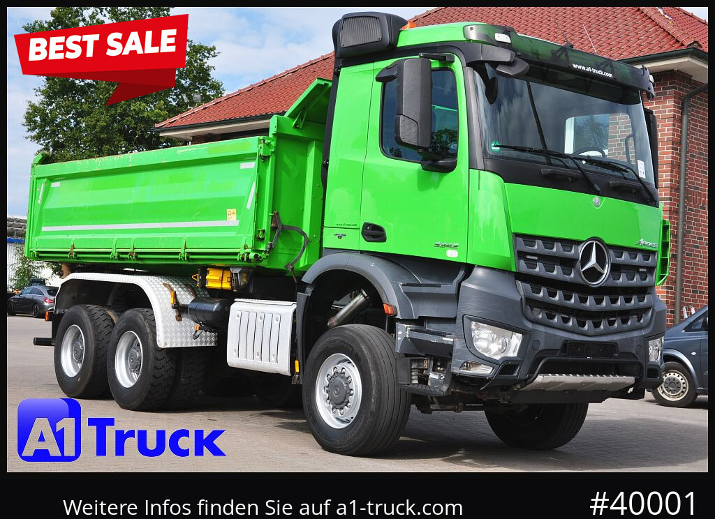 MERCEDES-BENZ Arcos 3342 BB, 6X6 Meiller Bordmatik - 翻斗车:图1 MERCEDES-BENZ Arcos 3342 BB, 6X6 Meiller Bordmatik - 翻斗车:图1