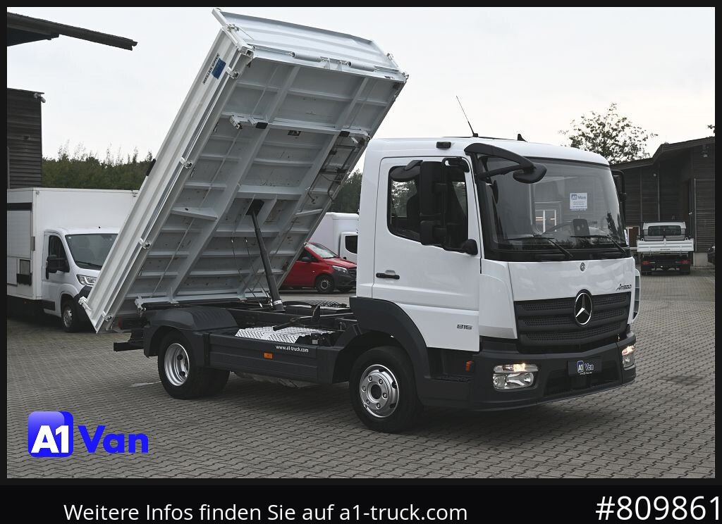 MERCEDES-BENZ Atego 816 Kipper, Ahk,Klima, Meiller, 3-Sitzer - 翻斗货车:图1 MERCEDES-BENZ Atego 816 Kipper, Ahk,Klima, Meiller, 3-Sitzer - 翻斗货车:图1