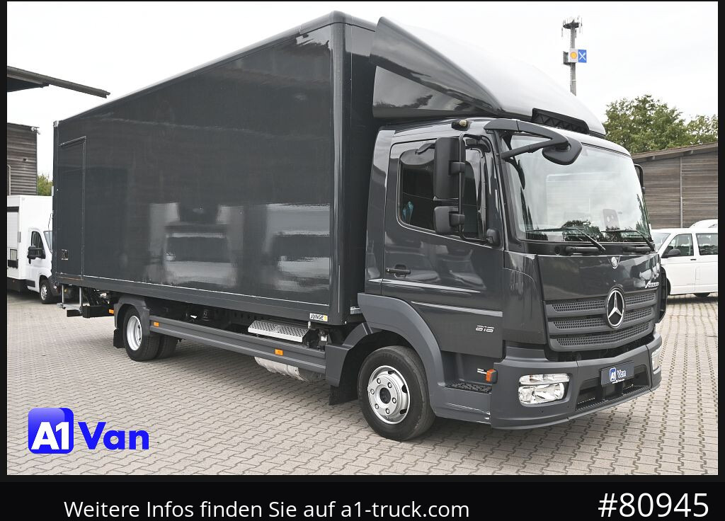 MERCEDES-BENZ Atego 818 Koffer LBW ,Klima ,Automatik - 厢式货车:图1 MERCEDES-BENZ Atego 818 Koffer LBW ,Klima ,Automatik - 厢式货车:图1