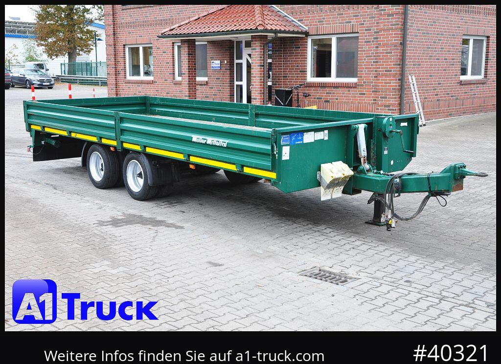 MUELLER-MITTELTAL ETU-TA 13.5 Tandem, Twistlock, Container - 低装载拖车:图1 MUELLER-MITTELTAL ETU-TA 13.5 Tandem, Twistlock, Container - 低装载拖车:图1
