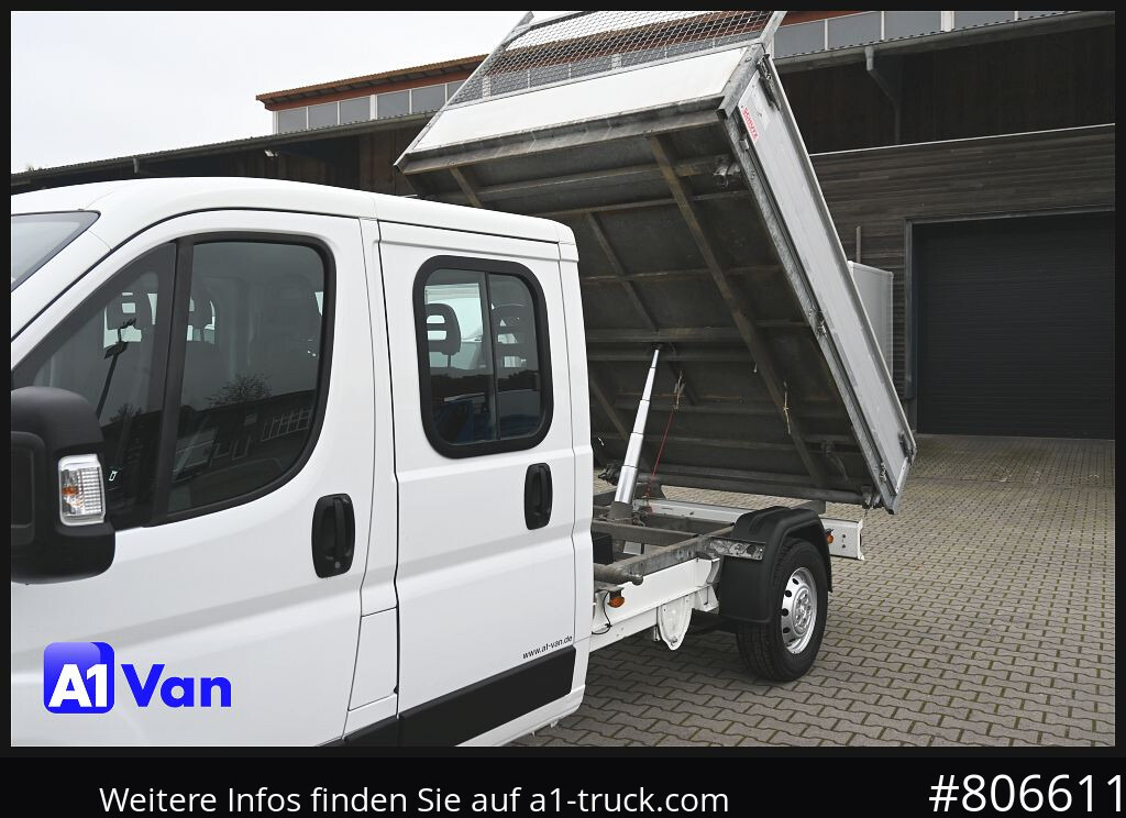 PEUGEOT Boxer Doka Kipper, AHK, Klima, Standheizung - 卡车:图2 PEUGEOT Boxer Doka Kipper, AHK, Klima, Standheizung - 卡车:图2
