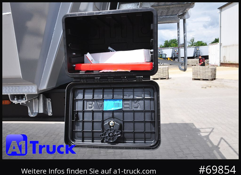 REISCH Mega 28m³ Lift Stahl SAF Hardox - 翻斗半拖车:图3 REISCH Mega 28m³ Lift Stahl SAF Hardox - 翻斗半拖车:图3