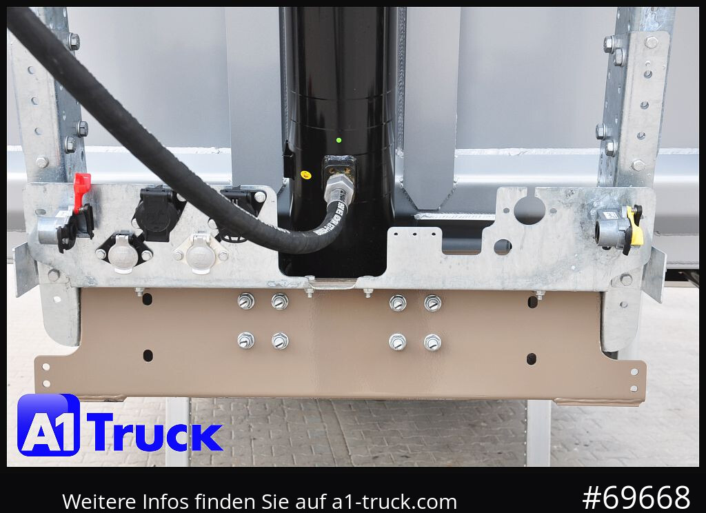 REISCH RHKS, Alu-Kippmulde 50m³, NEU Kombitüren, Alufelgen, Liftachse, - 翻斗半拖车:图4 REISCH RHKS, Alu-Kippmulde 50m³, NEU Kombitüren, Alufelgen, Liftachse, - 翻斗半拖车:图4