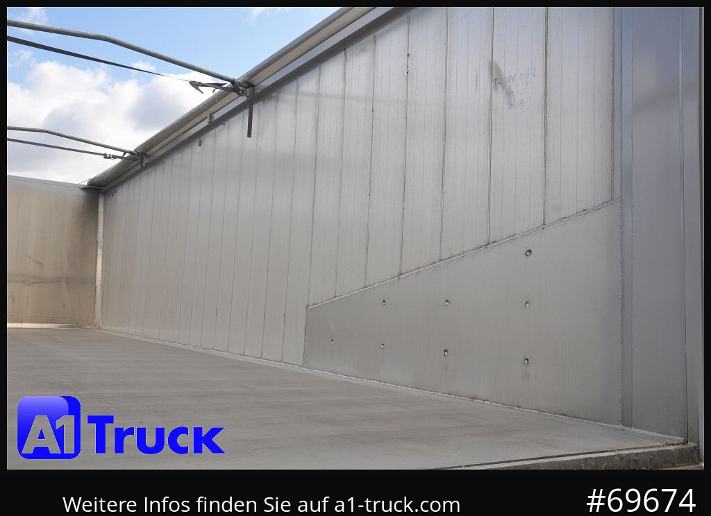 REISCH RHKS, Alu-Kippmulde 54m³, Kombitüren, Alufelgen, Liftachse, - 翻斗半拖车:图3 REISCH RHKS, Alu-Kippmulde 54m³, Kombitüren, Alufelgen, Liftachse, - 翻斗半拖车:图3