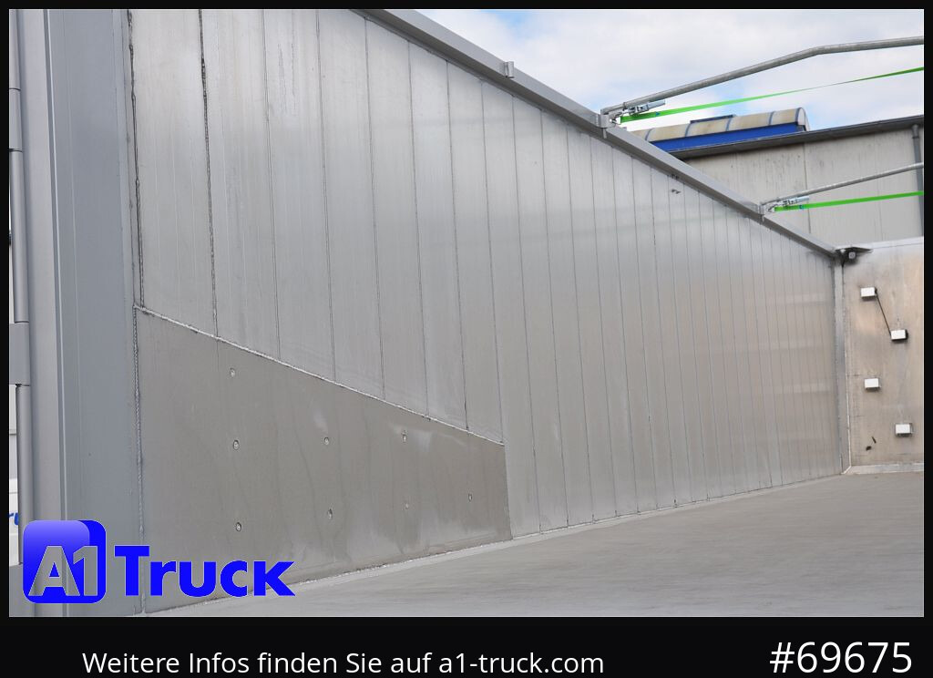 REISCH RHKS, Alu-Kippmulde 57m³, Kombitüren, Alufelgen, Liftachse, - 翻斗半拖车:图2 REISCH RHKS, Alu-Kippmulde 57m³, Kombitüren, Alufelgen, Liftachse, - 翻斗半拖车:图2