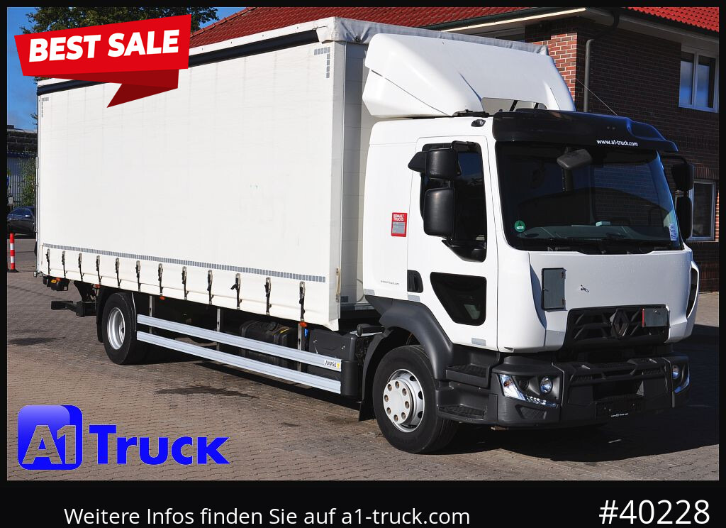 RENAULT D 280,  4x2, Ladebordwand, LBW, TÜV 06/2026 - 侧帘卡车:图1 RENAULT D 280,  4x2, Ladebordwand, LBW, TÜV 06/2026 - 侧帘卡车:图1