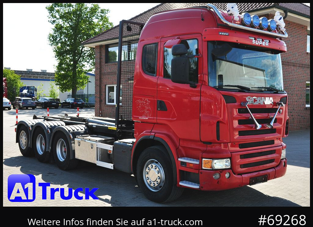 SCANIA R480, Abrollkipper Joab, 8x4, Lift-Lenkachse, - 吊钩升降车:图1 SCANIA R480, Abrollkipper Joab, 8x4, Lift-Lenkachse, - 吊钩升降车:图1