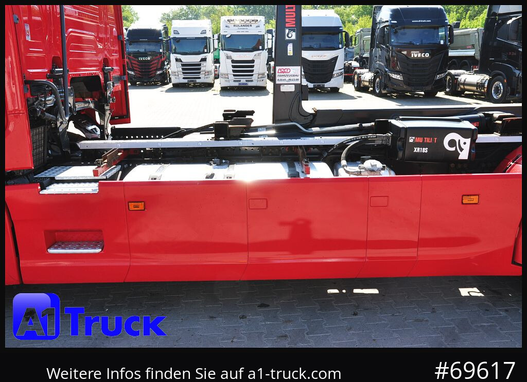 SCANIA R500, Abrollkipper, HIAB, Lift-Lenkachse, - 吊钩升降车:图2 SCANIA R500, Abrollkipper, HIAB, Lift-Lenkachse, - 吊钩升降车:图2