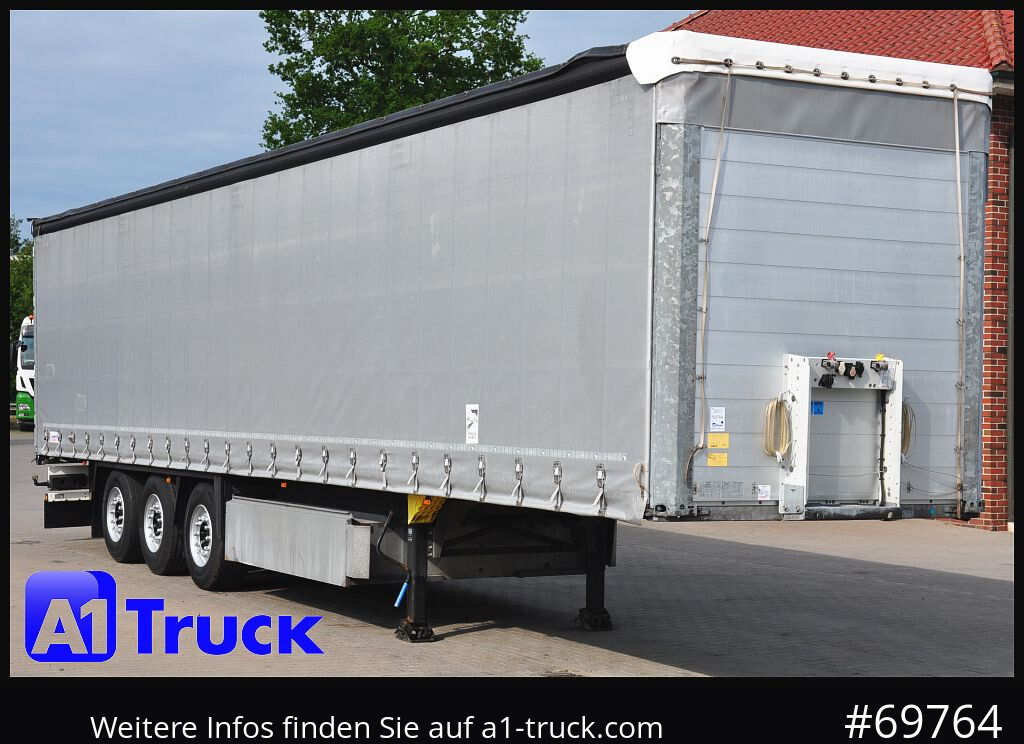 SCHMITZ SD Tautliner, Coil, Code XL,verzinkt, Liftachse, 1 Vorbesitzer - 侧帘半拖车:图1 SCHMITZ SD Tautliner, Coil, Code XL,verzinkt, Liftachse, 1 Vorbesitzer - 侧帘半拖车:图1