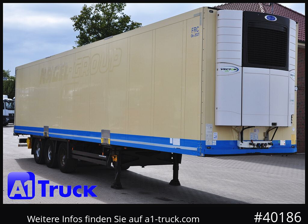 SCHMITZ SKO FP60,  Carrier 1950. Doppelstock Lift, - 冷藏半拖车:图1 SCHMITZ SKO FP60,  Carrier 1950. Doppelstock Lift, - 冷藏半拖车:图1