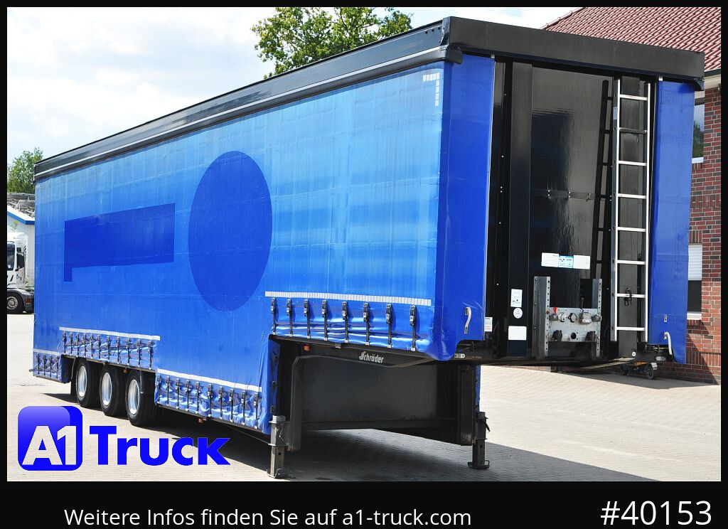 SCHROEDER,WIESMOOR Schröder Jumbo Hubdach, Getränkeauflieger - 饮料运输半拖车:图1 SCHROEDER,WIESMOOR Schröder Jumbo Hubdach, Getränkeauflieger - 饮料运输半拖车:图1
