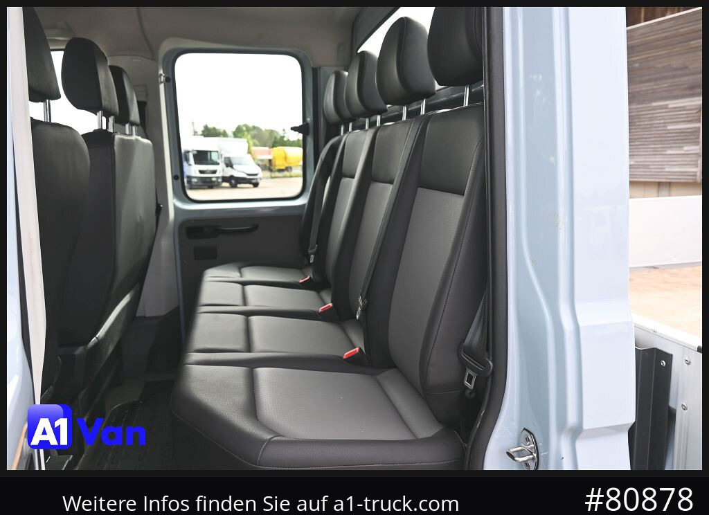 VOLKSWAGEN Crafter 35 Pritsche Doka, AHK, 7-Sitzer, Heckantrieb - 平板货车, 康比货车:图4 VOLKSWAGEN Crafter 35 Pritsche Doka, AHK, 7-Sitzer, Heckantrieb - 平板货车, 康比货车:图4