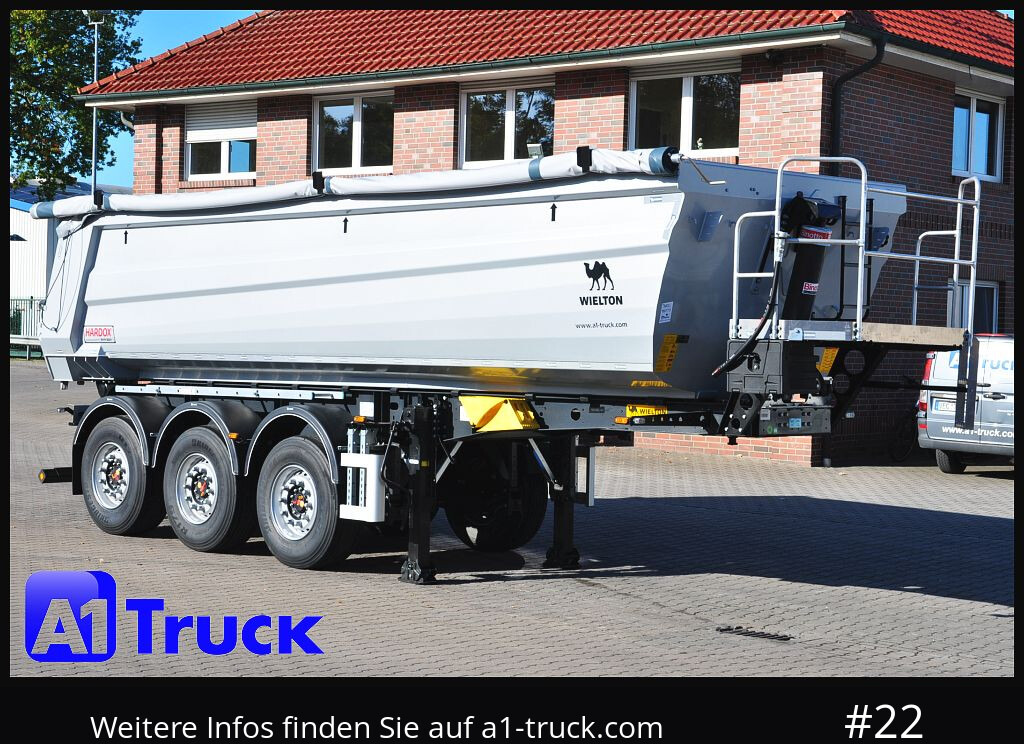 WIELTON Wielton 26m³ Strong Master Stahl - 翻斗半拖车:图1 WIELTON Wielton 26m³ Strong Master Stahl - 翻斗半拖车:图1