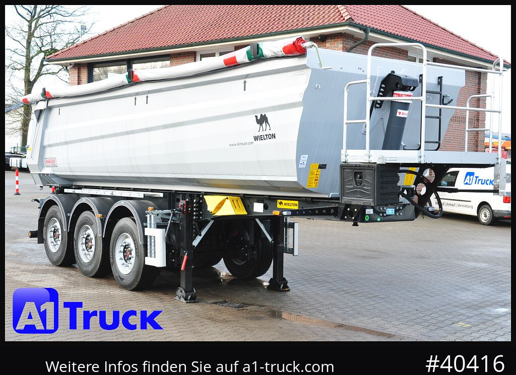 WIELTON Wielton 26m³ Strong Master Stahl - 翻斗半拖车:图1 WIELTON Wielton 26m³ Strong Master Stahl - 翻斗半拖车:图1